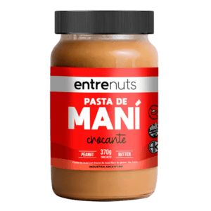 ENTRE NUTS - Pasta De Mani Crocante X 370 Grs
