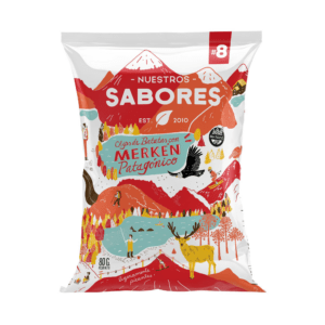 SABORES - Chips De Batata Con Merken X 80 Grs
