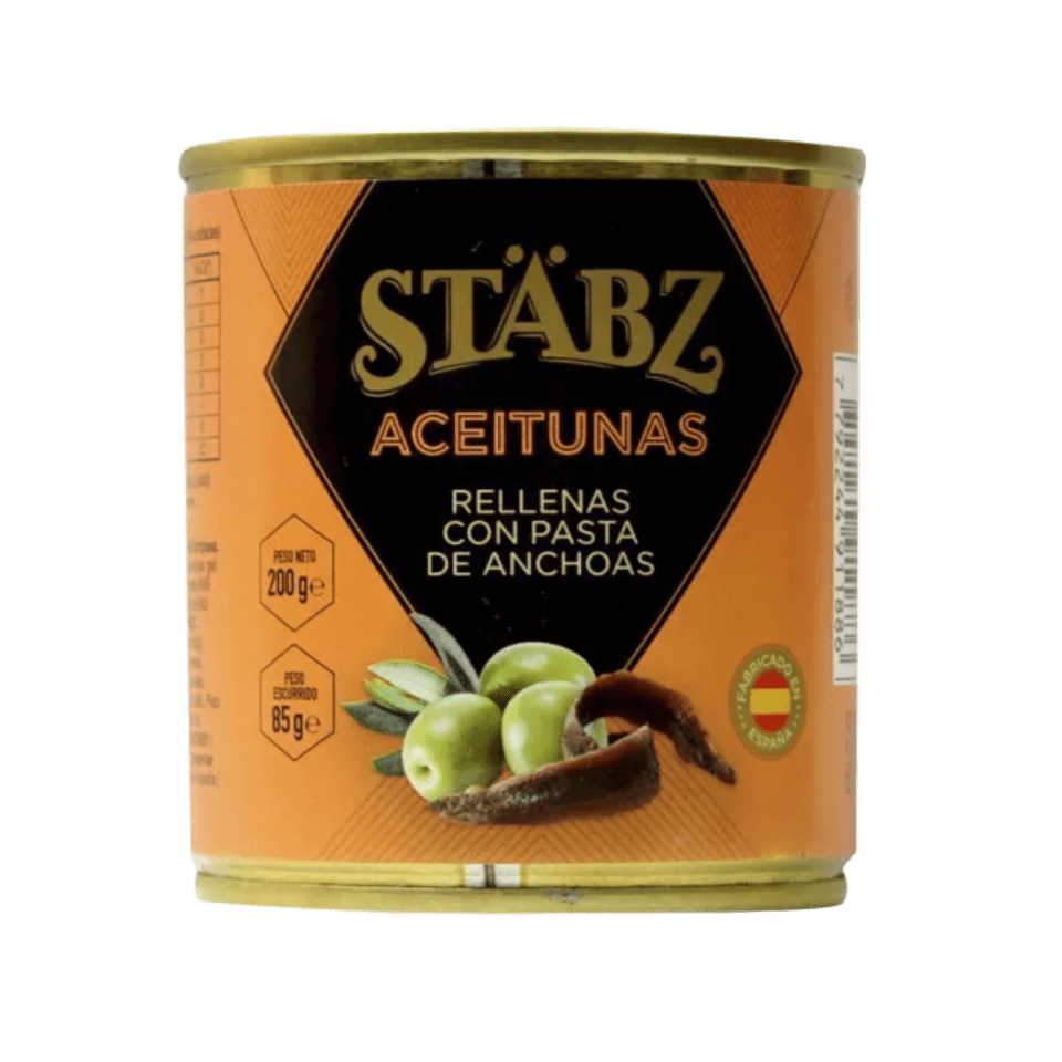 ACEITUNAS RELLENAS CON ANCHOAS