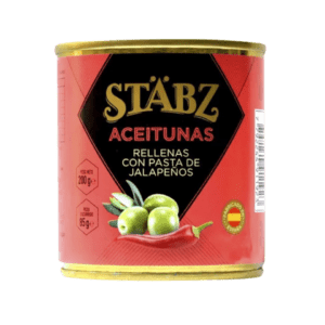STABZ - Aceitunas Rellenas Con Jalapeño X 200 Grs