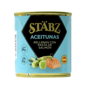 STABZ - Aceitunas Rellenas Con Salmon X 200 Grs