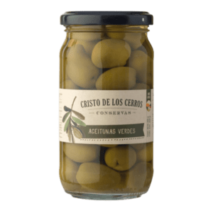 CRISTO DE LOS CERROS - Aceitunas Verdes en Salmuera x 350 grs