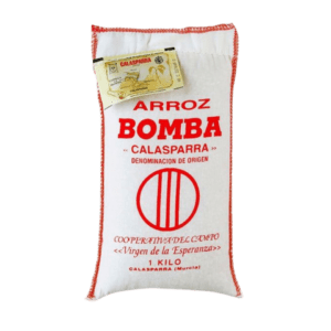 Arroz Bomba De Calasparra Para Paella X 1 Kg