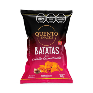 QUENTO - Batatas Sabor Cebolla Caramelizada