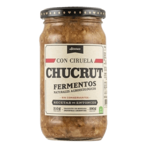 FERMENTOS - Chucrut Con Ciruelas X 300 Grs