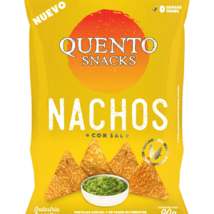 QUENTO - Nacho Con Sal X 90 Grs
