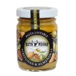 ASTA NEGRA - Pasta De Aceitunas Y Almendras X 80 Grs