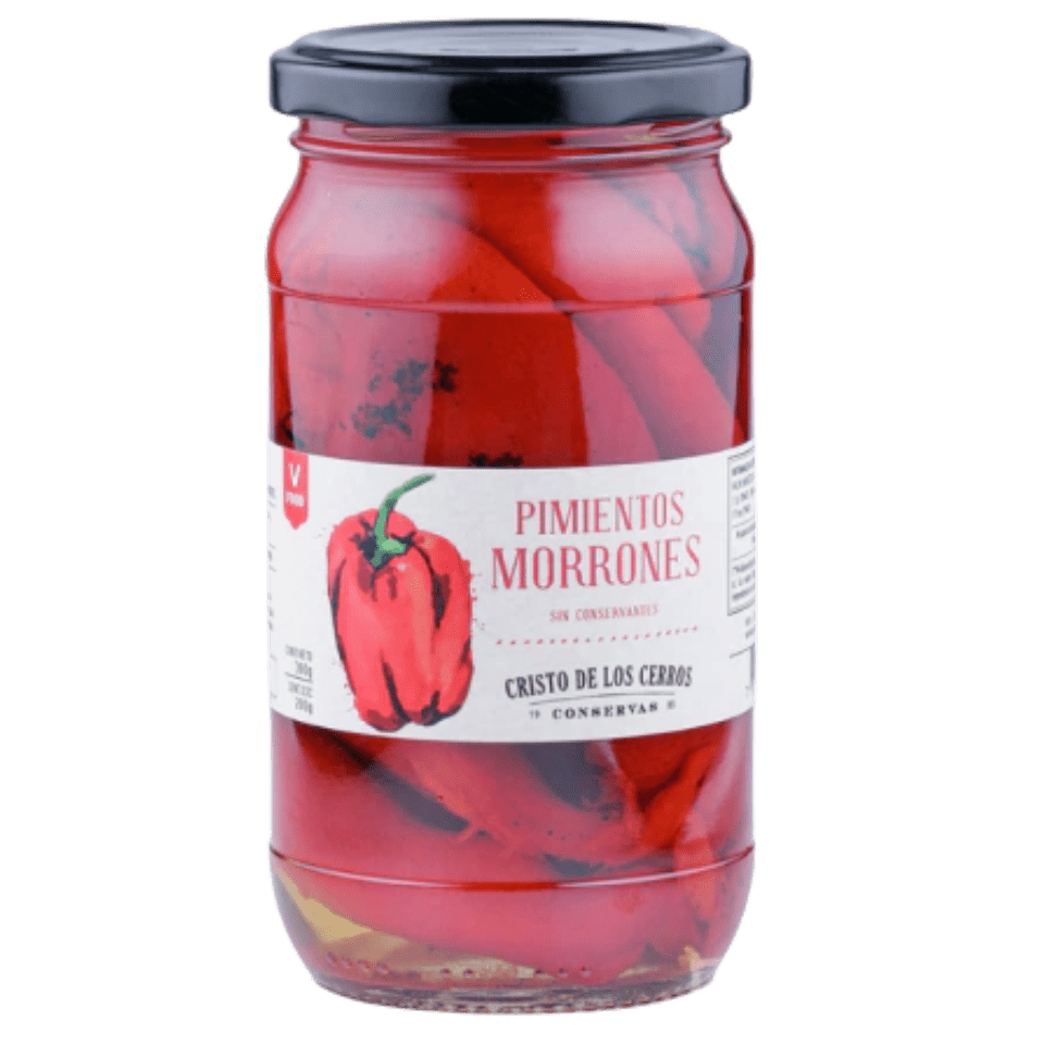 PIMIENTOS MORRONES ENTEROS PELADOS