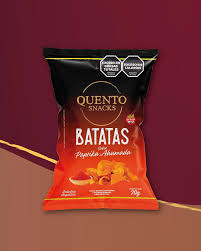 QUENTO - Batatas Sabor Paprika Ahumada