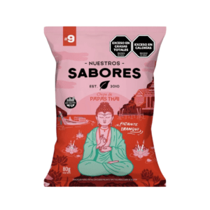 SABORES - Chips De Papa Thai x 80 Grs