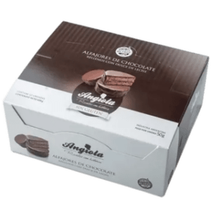 ANGIOLA - Alfajores Bañados De Chocolate Sin Tacc X 50 G X 12 U.