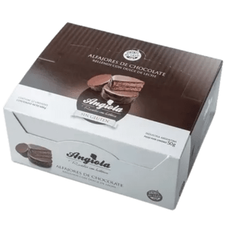 ANGIOLA ALFAJORES BAÑADOS EN CHOCOLATE