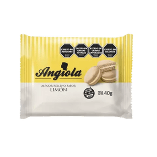ANGIOLA ALFAJORES DE MOUSSE DE LIMON
