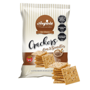 ANGIOLA - Galletitas Cracker Semillas X 150G Sin Tacc