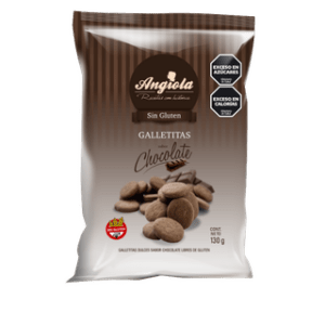 ANGIOLA - Galletitas Dulces Sabor Chocolate X 130 G Sin Tacc