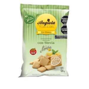 ANGIOLA - Galletitas Dulces Sin Azucar Sabor Limon X 120G