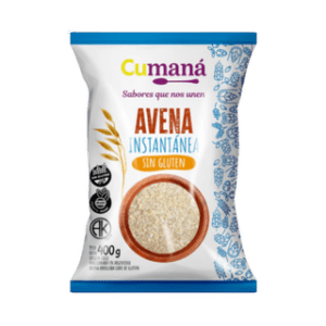 CUMANA - Avena Instantanea Sin Tacc X 400 Grs