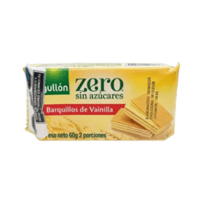 GULLÓN - Obleas de Vainilla Zero X 60 Grs