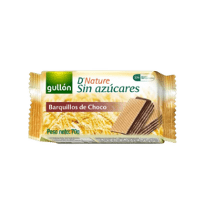 GULLÓN - Obleas De Chocolate Zero X 60 Grs