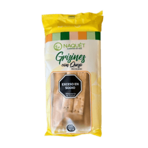 NAQUET - Grisines De Queso Libre De Gluten X 140 Grs
