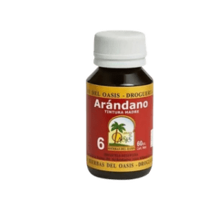 OASIS - Tintura Madre Nº 06 Arandanos ( Infecciones Urinarias, Diarreas, Diabetes) X 60 Cc