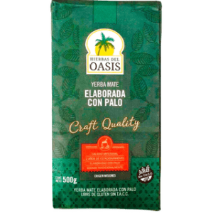 OASIS - Yerba Mate Premium - Craft Quality - Estacionada 2 Años X 500 Grs