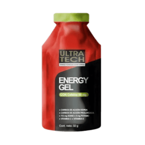 ULTRATECH - Energy Gel - 32 G Frutos Rojos X 12 Unidades